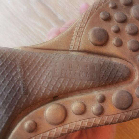 Gold Jeweled Leather Sneakers Runners Mesh Bling 90s - Picture 7 of 7